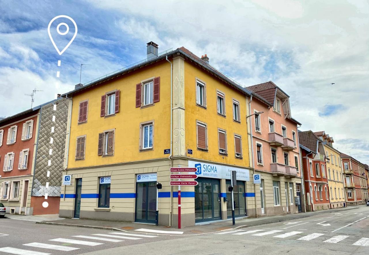 Magnifique T2 40M2 Lumineux, Moderne Et Renove Avec Fibre Belfort Exterior foto